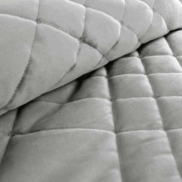 Baršunasti prekrivač za krevet 200x220 cm s geometrijskim šavovima RIA 6