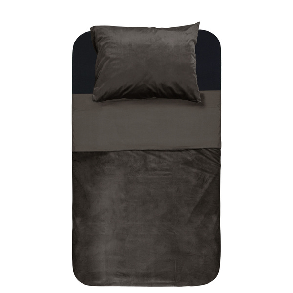 Baršunasta posteljina 140x220, mekana i topla Velvet Piping