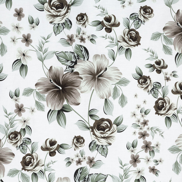 Posteljina 140x200 cm od pamučnog satena s cvjetnim uzorkom SPRING