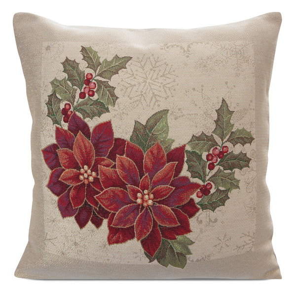 Tapiserijska jastučnica 45x45 cm pamučna s božićnim motivom GOB