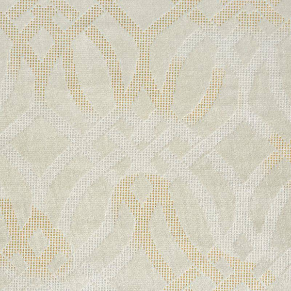 Zavjesa od baršuna sa osjenčanim srebrnim i zlatnim uzorkom u boho stilu 140x250 Areta