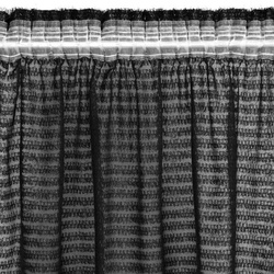 Zavjesa od šenil niti izrađena od šifonske tkanine 135x270 traka - REINA - Eva Minge Premium