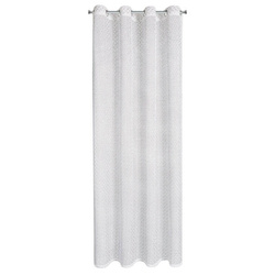 Gotova mrežasta zavjesa 140x250 ukrašena šenil koncem Clara