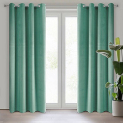 Gotova zavjesa od glat baršuna 140x250 težine 215 g/m2 Pierre