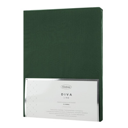 Plahta za visoki madrac 160x200 cm + 40cm pamučni saten 125 g/m2 Diva Line