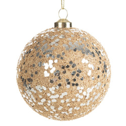 Kugla za božićno drvce prekrasno ukrašena ∅ 8cm