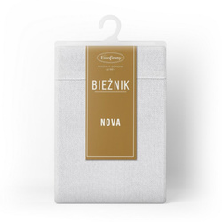 Bijeli nadstolnjak 40x140 s ukrasnim rubom 40x200 Stella 2