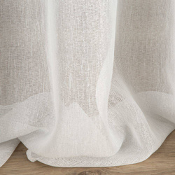 Zavjesa sa sjajnim koncem 140x250 cm bijela boja Elicia