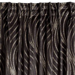 Limited Collection Zavjesa 140x270 od mekanog baršuna s geometrijskim motivom Victoria