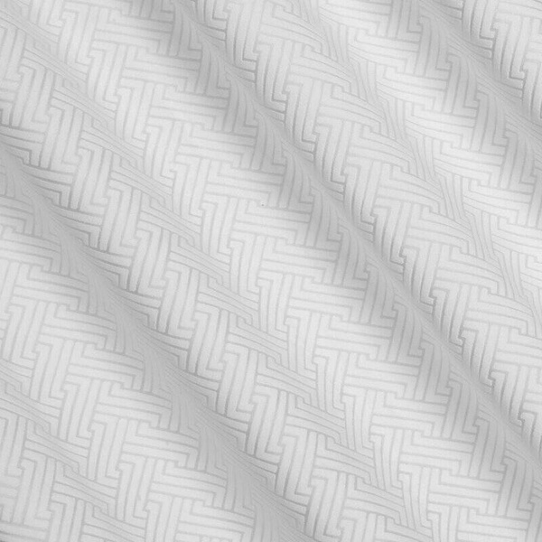 Zavjesa 140x250 od mat baršuna s jacquard geometrijskim uzorkom Isla