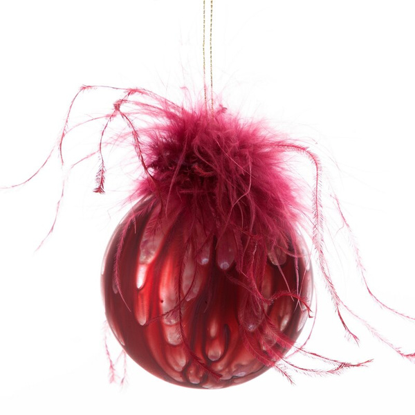 Staklena kugla za božićno drvce ∅ 8cm