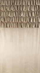 Zavjesa 140x270 na traci AURA s volanima