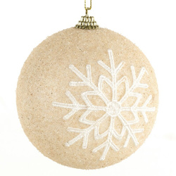 Kugla za božićno drvce prekrasno ukrašena ∅ 10cm