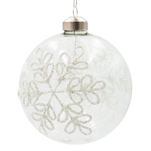 Staklena kugla za božićno drvce ∅ 10cm