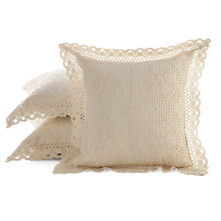 Jastučnica s ažurnim uzorkom 40x40 cm, boho stil MIRELLA