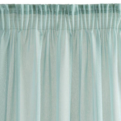 Mint zavjesa s volanima na dnu 140x270 s trakom Lorena