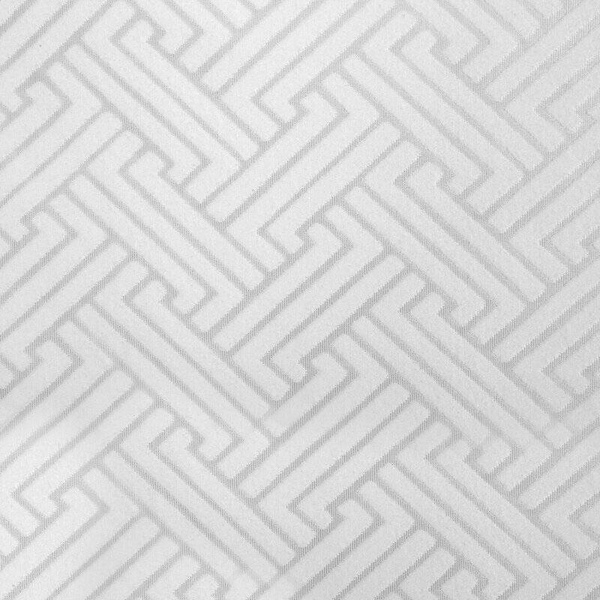 Zavjesa 140x250 od mat baršuna s jacquard geometrijskim uzorkom Isla