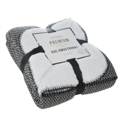 PREMIUM dvostrana deka od bukla tkanine, vrlo mekana 150x200 Panda