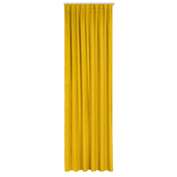 Zavjesa od glatkog i mekanog baršuna s flex trakom za stropne vodilice 140x300 Madlen