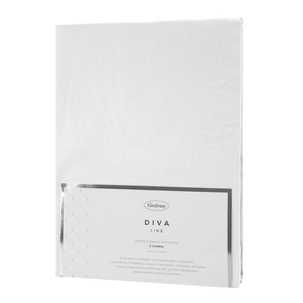 Plahta za visoki madrac 160x200 cm + 40cm pamučni saten 125 g/m2 Diva Line