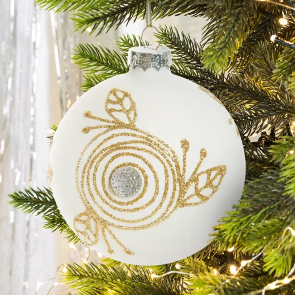 Staklena kugla za božićno drvce ∅ 8cm