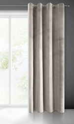 Gotova zavjesa od glat baršuna 140x250 težine 215 g/m2 Pierre