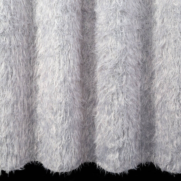 Zavjesa 140x250 od gaze ukrašena moher koncem MARGARET 2 