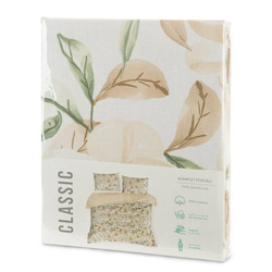 Posteljina 140x200 od ranforce pamuka ukrašena cvjetnim uzorkom Sonia