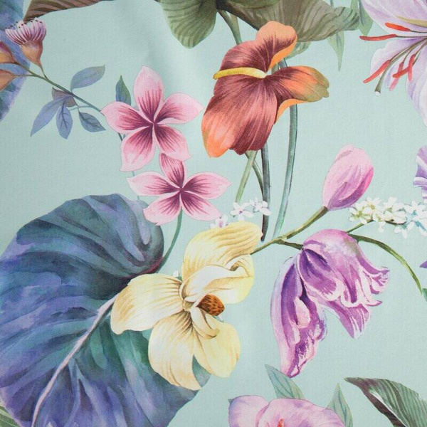 Zavjesa 140x270 na traci za zamračivanje s prekrasnim cvjetnim uzorkom Alia