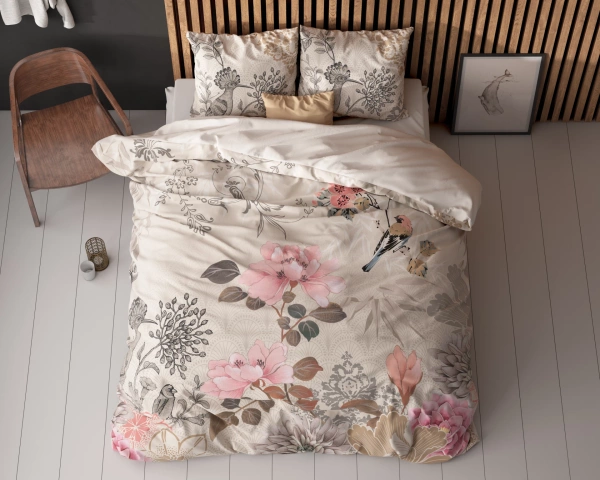 Set posteljine 140x200/220 od mikrovlakana sa čistim printom, nije potrebno glačanje
