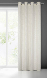 Zavjesa s malim čvorovima u eko stilu 140x260 Sandi