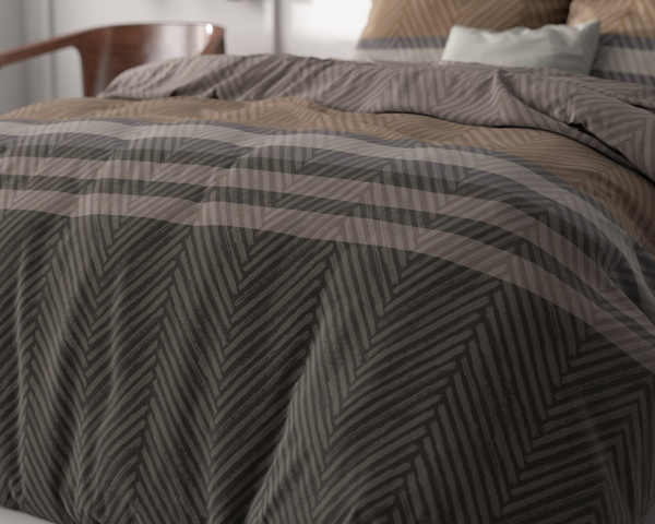 Set posteljine 200x220 od mikrovlakana sa čistim printom, nije potrebno glačanje