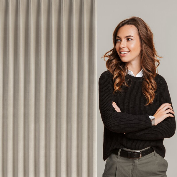 Baršunasta zavjesa 125x270 cm FLEX 1:1,5 - MELANIE