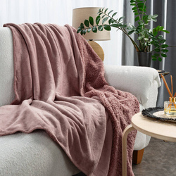 Dvostrana dekica izrađena od čarobno mekane bukle i nježnog flisa 170x210 Tedy