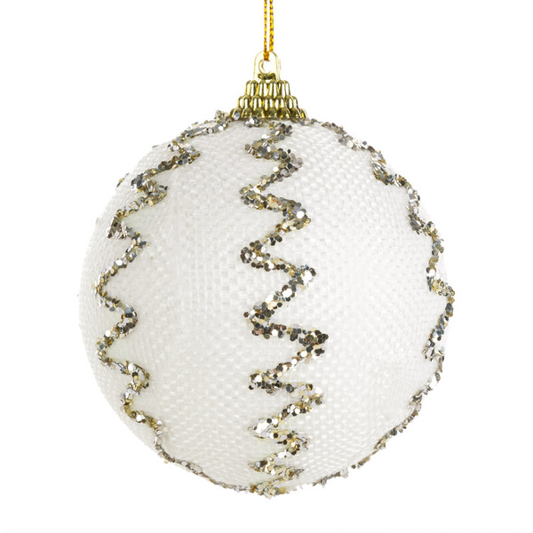 Kugla za božićno drvce prekrasno ukrašena ∅ 8cm