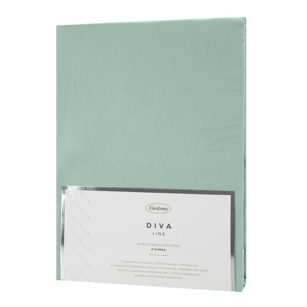 Plahta za visoki madrac 100x200 cm + 35cm pamučni saten 125 g/m2 Diva Line