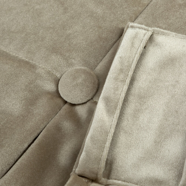 Baršunasta zavjesa ukrašena dubokim naborima i gumbima 85x250 cm (dimenzije zavjese dane nakon sklapanja) zavjesa s tregerima - ALITA