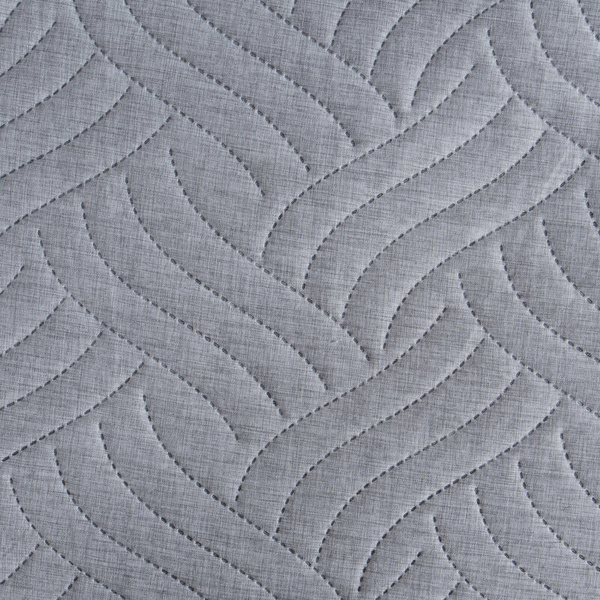 Prekrivač koji imitira lan 200x220 cm s geometrijskim uzorkom, LEN Design 91