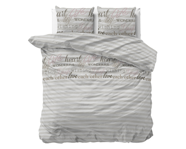Set posteljine 240x220 od mikrovlakana sa čistim printom, nije potrebno glačanje