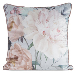 Jastučnica 45x45 baršunasta s cvjetnim motivom ROSITA 2