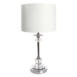 Lampa dekorativna alysa (01) 30x30x52 cm krem