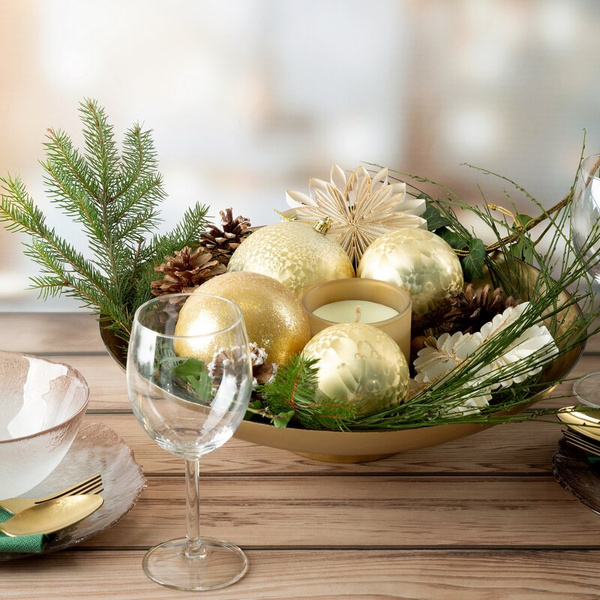 Kugla za božićno drvce prekrasno ukrašena ∅ 8cm