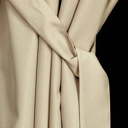 Zavjesa za terasu 155x200 boja krem/ svijetlo bež od nepromočive tkanine tunel, GARDEN