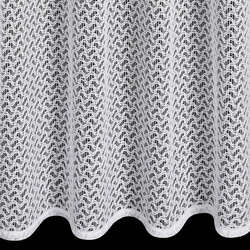 Gotova mrežasta zavjesa 140x250 ukrašena šenil koncem Clara