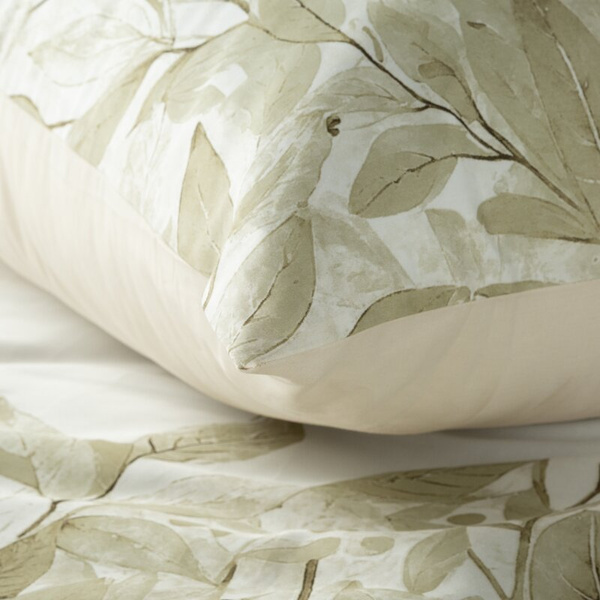 Posteljina 160x200 cm od pamučnog satena s cvjetnim uzorkom SPRING