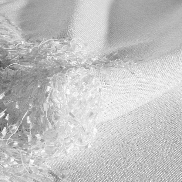 PREMIUM stolnjak 85x85 ukrašen lepršavim resama Jasper