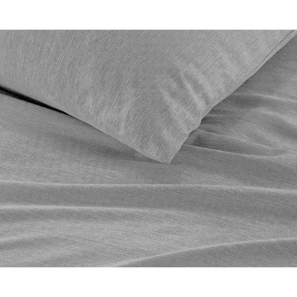 Posteljina 240x220 Bamboo Touch, siva, set posteljine od bambusa za dvije osobe