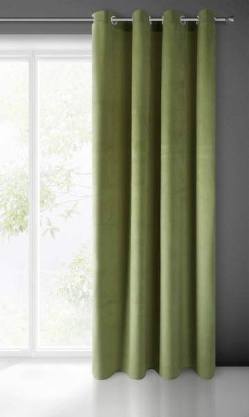 Gotova zavjesa od glat baršuna 140x250 težine 215 g/m2 Pierre
