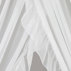 Gotova zavjesa dek 400x250 cm bijela boja