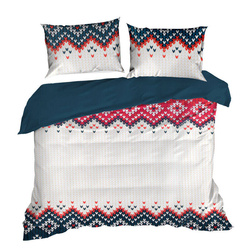 NORDIC set posteljine 140x200 od ranforce pamuka s božićnim motivom